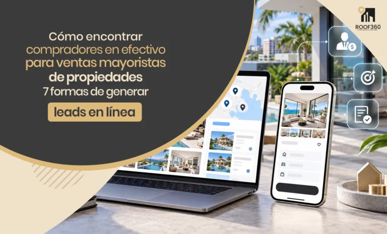 Cómo encontrar compradores en efectivo para ventas mayoristas de propiedades: 7 formas de generar leads en línea